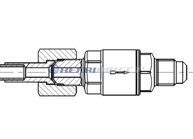Castel adapter Flare-Ods (Solder) Mod. 9900/X62